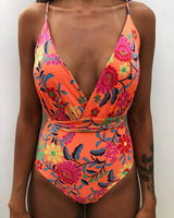 Sexy One Piece Backless Swimsuit