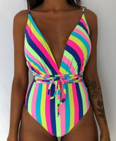 Sexy One Piece Backless Swimsuit